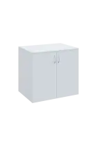 N 26 - 8D skříň, 2-dveřová, 750x800x600, bílá